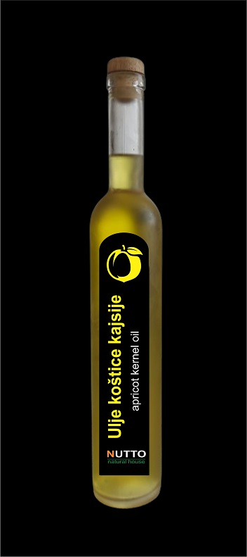 Hladno ceđeno ulja koštice kajsije 100 ml